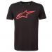 Tricou Alpinestars Ageless TEE culoare Negru/Rosu marime XXL